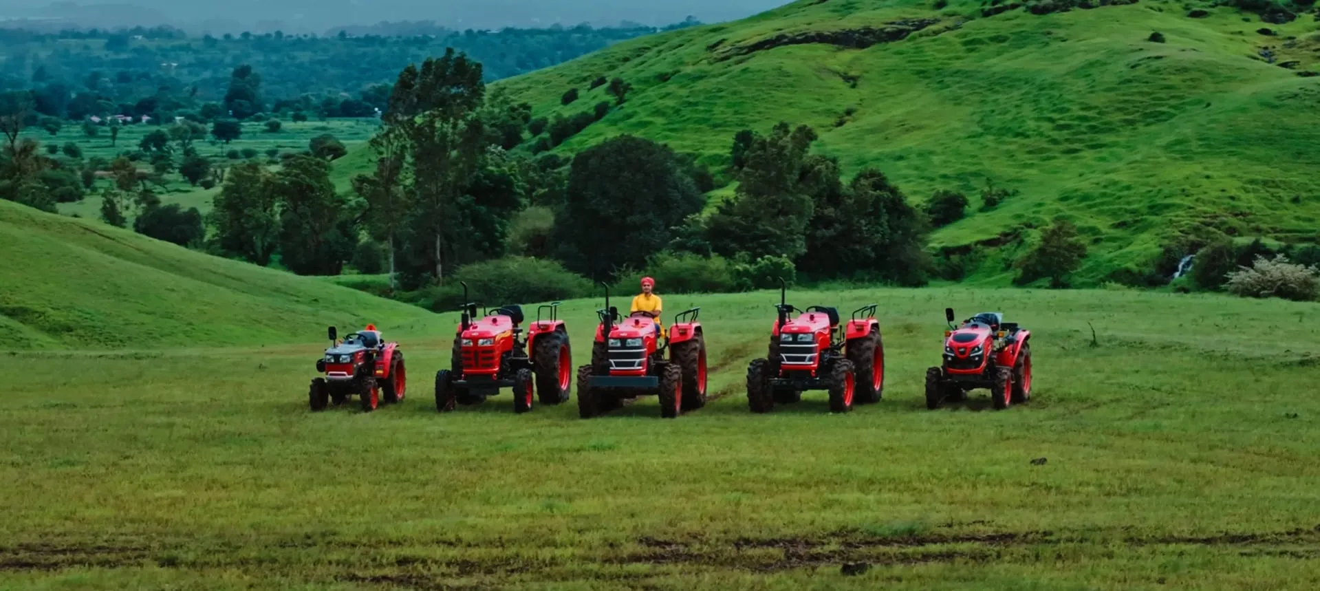 Mahindra Tractors AI-Powered Ad Film, still 1
