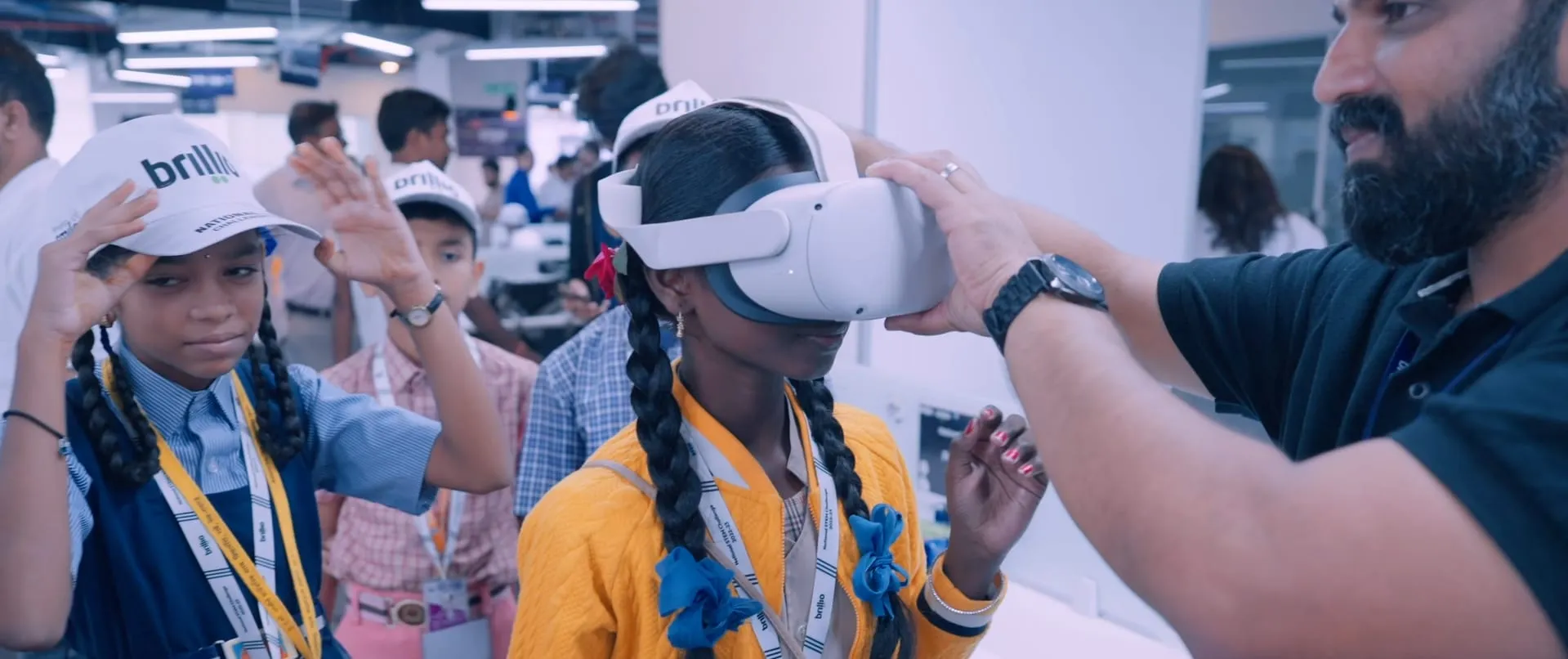 Brillio X STEM Learning videos, still 4