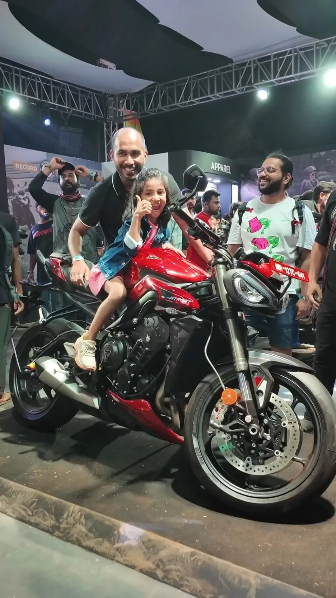 Triumph at India Bike Week (IBW), still 5